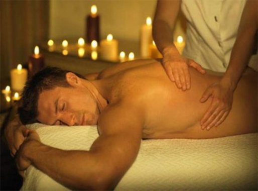 Massagem relaxante Semi-tantrica 
