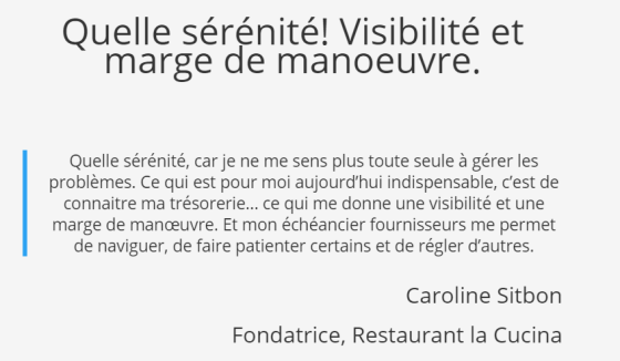 Visibilité et marge de manœuvre sont le credo de SBA.