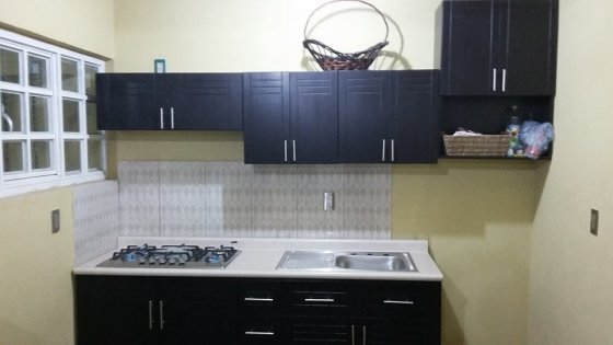 cocina integral color chocolate