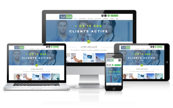 Création de sites Internet, sécurisés, adaptables à tous les supports.