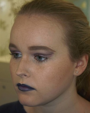 Purple cutcrease 