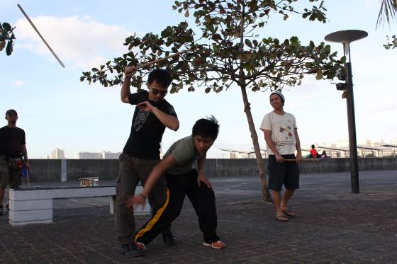 Training at Seaside, Mall of Asia