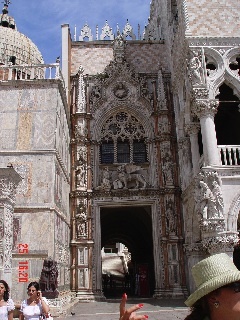Venezia, Palazzo Ducale, Porta della Carta