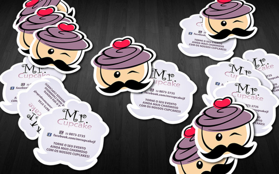 Identidade Visual Mr. Cupcake