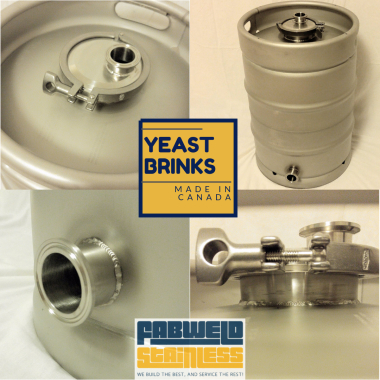 We sell pre-fabricated and custom yeast brinks for breweries.