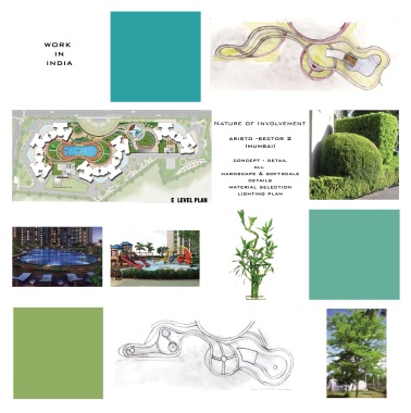 Podium landscape design 
Mumbai