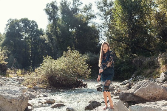 Campagna pubblicitaria per l'azienda di abbigliamento AMARA