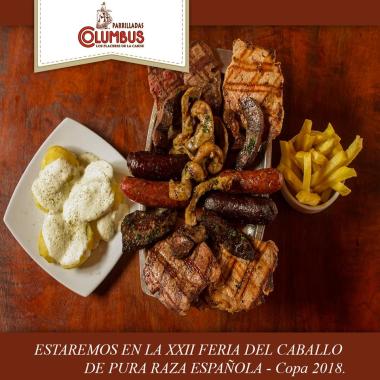 Manejo de Facebook e Instagram de Parrilladas Columbus 