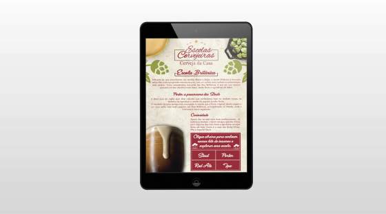 E-mail marketing que fez parte da campanha "Escolas Cervejeiras"