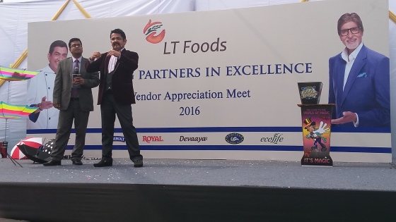 Mentalism show for Daawat Foods