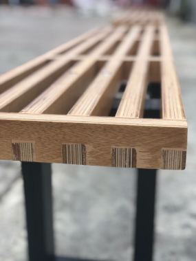 banca de madera