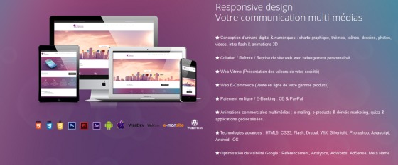 Multi supports / Responsive Design