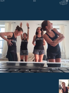 Live online group sessions via SKYPE