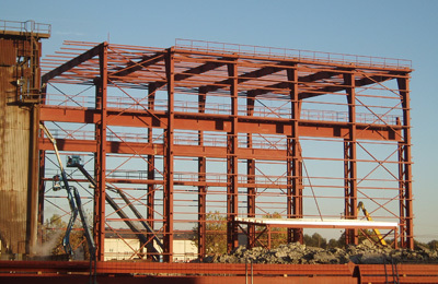 Estructura nave industrial