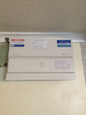 New fuse board