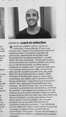 Article de « La Gazette du Midi » à mon sujet 
