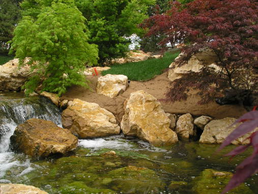 crèation d'une riviere