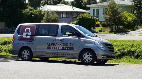 out & about with Alpha Security Locksmiths