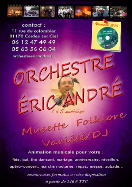 ORCHESTRE ET DJ