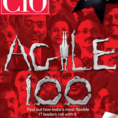 Editorial design, CIO magazine cover