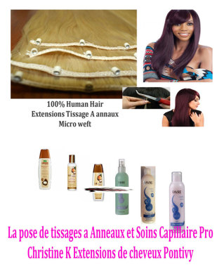 Pose de tissages a Anneaux
