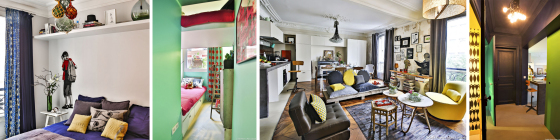Réaménagement d'un appartement parisien