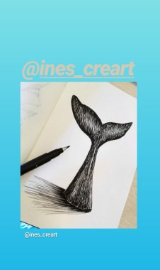 Ink pen. Ballena.