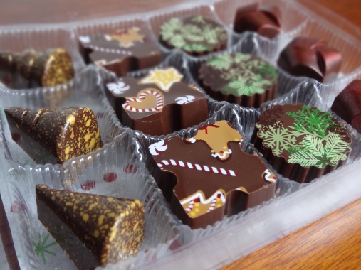 chocolates navideños
