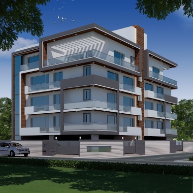 The Architect Design Building For four Brothers who wants independent Floor System. Also Architect Treat Building as A landmark.