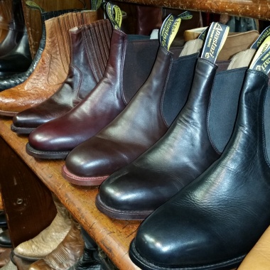 Handmade in Western Australia by one man. These fine boots are the best made and fit available and 100% leather. they are also made to orderif required.