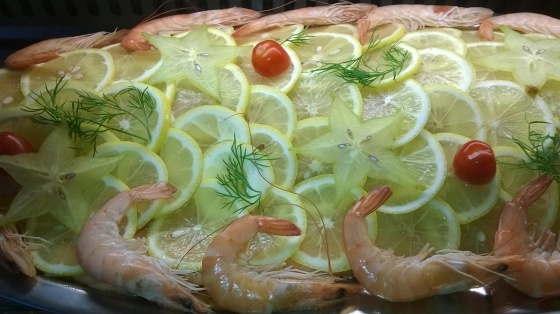 saumon en écaille de citron