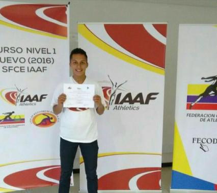 Certificado Entrenador Nivel I IAAF (Federacion Internacional de Atletismo)