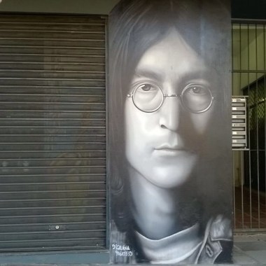 pintura Jonh Lennon