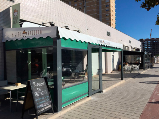 Cerramiento con puerta Míster Galleta