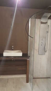Finition de la salle de bain
