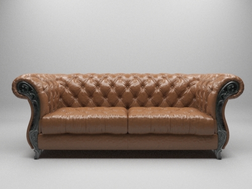 Render para exhibición de muebles