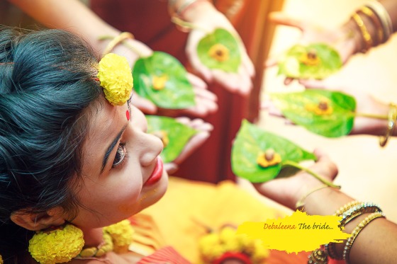 Bengali Gaye holud Cand