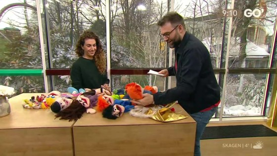 Besøg i Go Morgen Danmark februar 2019
