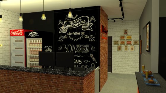Projeto Hamburgueria - Parte Externa