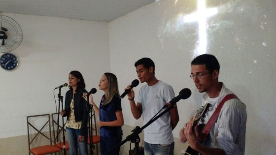 apresentação de alunos de tecnica vocal