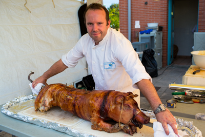 PORCELET A LA BROCHE