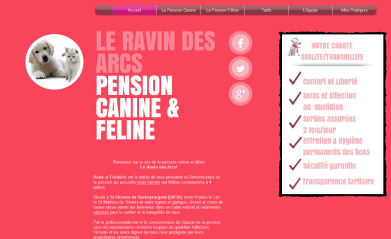 Pension Canine Et Féline Le Ravin Des Arcs