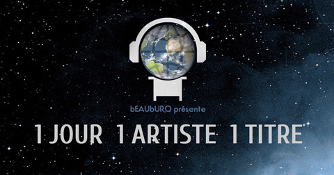 Création et diffusion du projet éphémère "1 jour 1 Artiste 1 TItre" (http://www.beauburo.com/news/calendrier/)