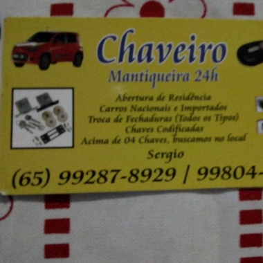 Chaveiro Mantiqueira - 24Hs