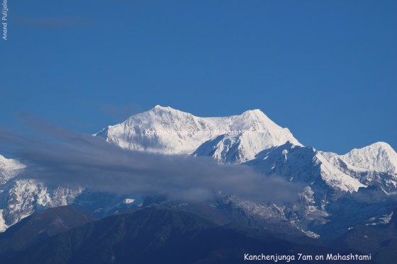 Mystique Mt.Kanchenjunga at its visulal best.