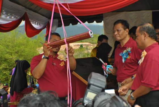 Opening Residence Bandar Baru Tangkak Johor by Johor Minister 2011