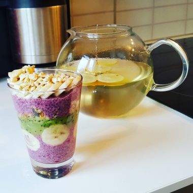 Exemple de petit déjeuner sain et savoureux