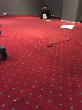 Moquette su salone
