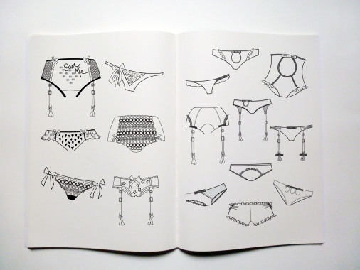 Croquis à plat