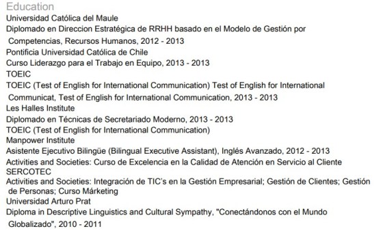 Formación Académica